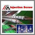 China make single injection cyliner screw injetion molded